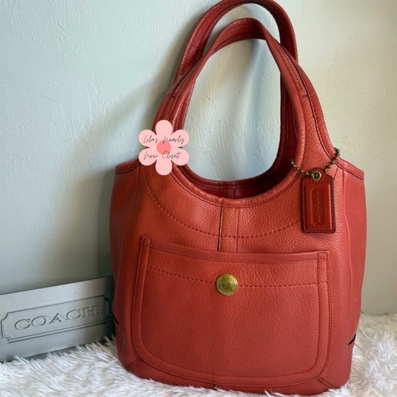 y2k COACH Legacy 11615 Pink Ergo 2007 Shoulder Bag - Picture 1 of 11